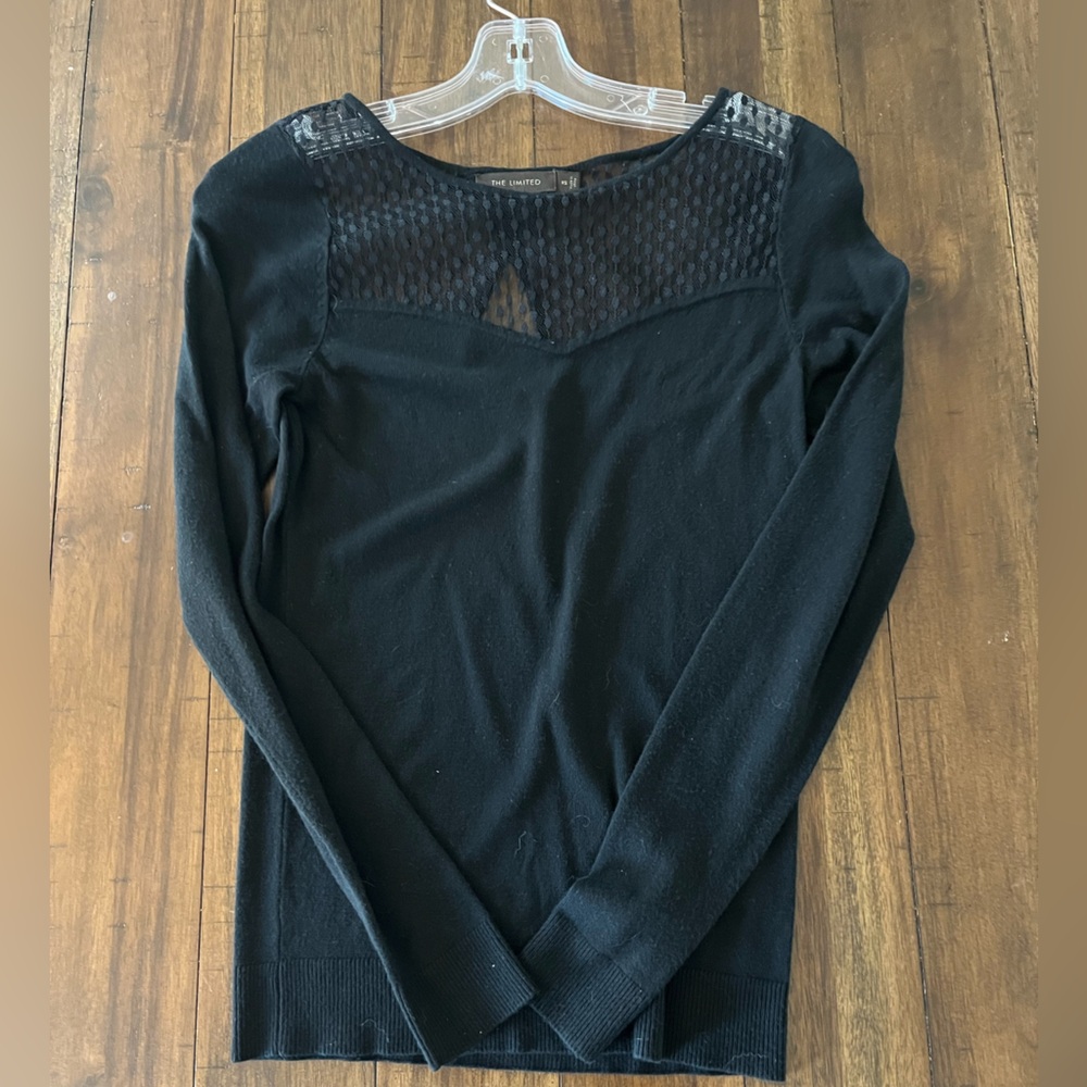Black Sweater Dress Shirt